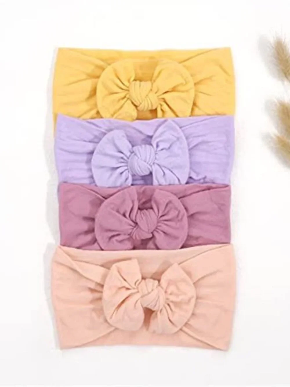 20PCS Baby Girls Headbands Nylon Hair Bows Newborn Toddler Infant Hair Accessori